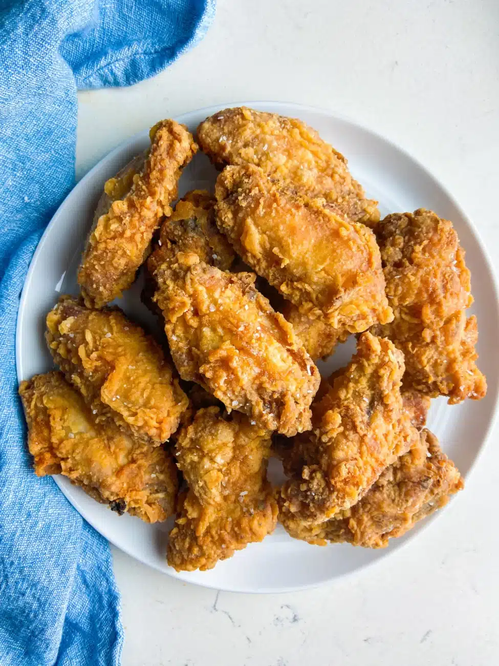 Best Crunchy Deep Fried Chicken Wings Recipe: Crispy Like KFC