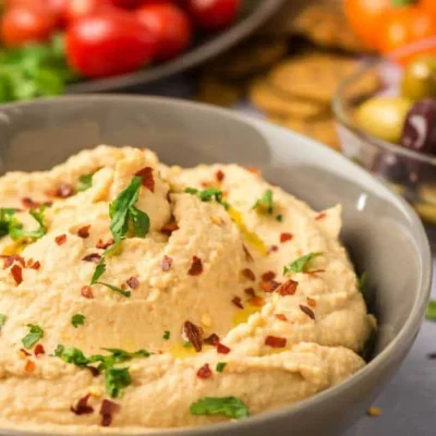 1 Step Chipotle Hummus