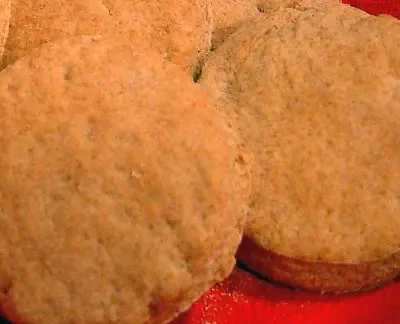 100% Whole Wheat Sour Cream Biscuits