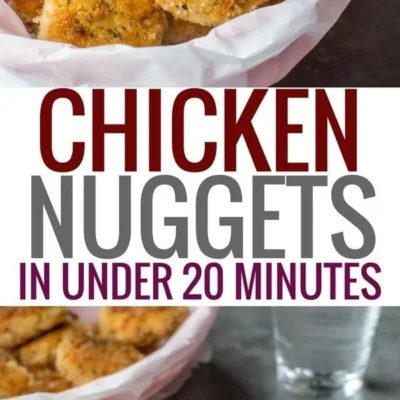 20 Minute Chicken Nuggets