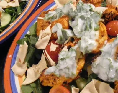 21-Day Diet Delight: Spicy Tandoori Chicken Salad Recipe