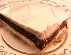 3 Layered Chocolate Delight Dessert