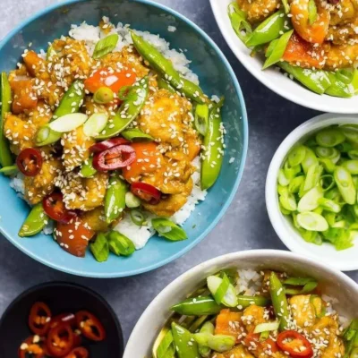 30 Minute Sesame Chicken Salad