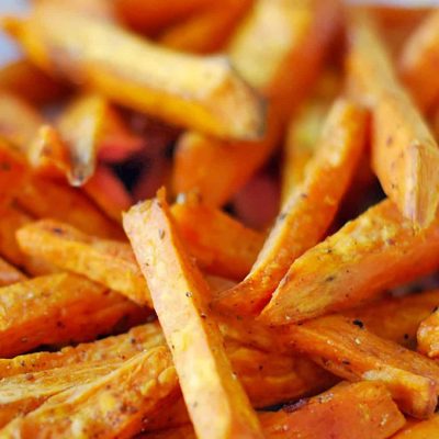 30 Minute Seasoned Sweet Potato / Yam Fries