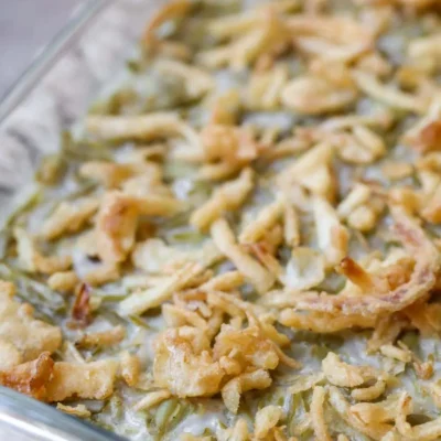 4 Ingredient Green Bean Casserole