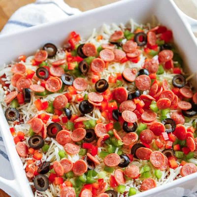 4 Layer Pizza Dip