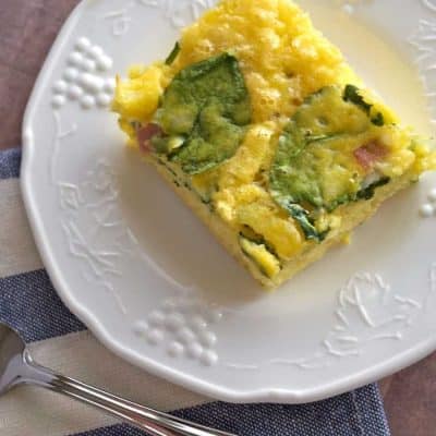 4Hb Spinach And Egg Casserole