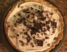 5 Minute Double Layer Chocolate Pie