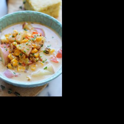 5-Ingredient Smoky Corn And Potato Chowder Recipe