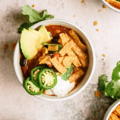 6 Can Chicken Tortilla Soup