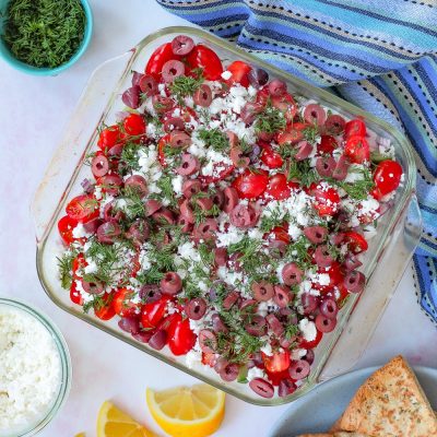 7 Layer Mediterranean Dip With