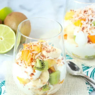 A Tropical Fruit Parfait