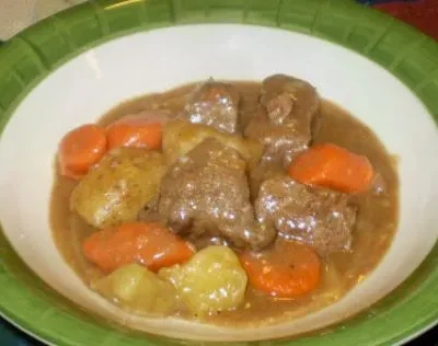 Absolutely The Best Amish Beef Stew