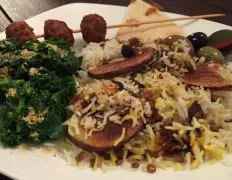 Adas Polo - Persian Rice With Lentils