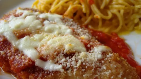 Addicting Chicken Parmesan