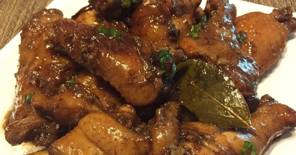 Adobo Chicken With Ginger