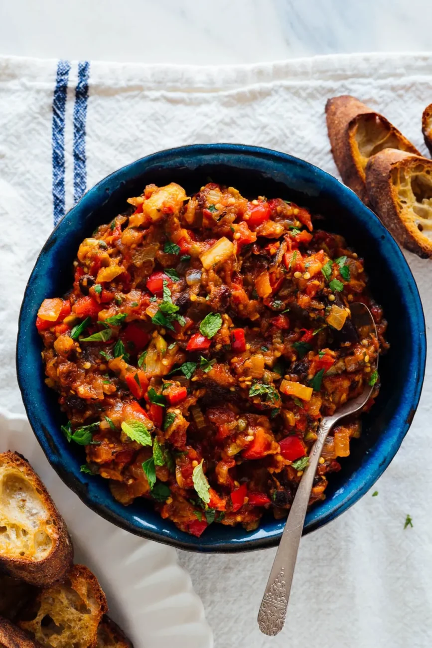 Aegean Eggplant Aubergine – Tomato-Orzo