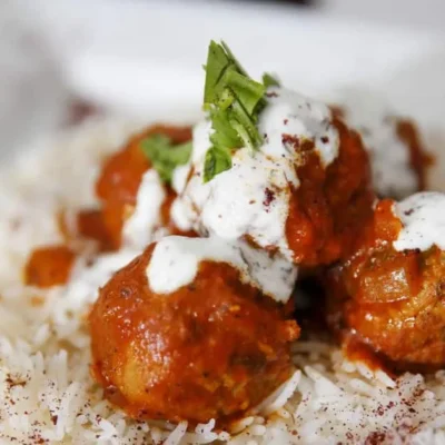 Afghan-Inspired Spicy Kofta Meatballs Recipe