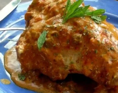 African Chicken In Spicy Red Sauce