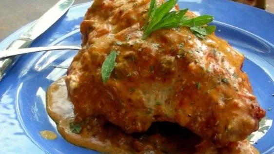 African Chicken In Spicy Red Sauce