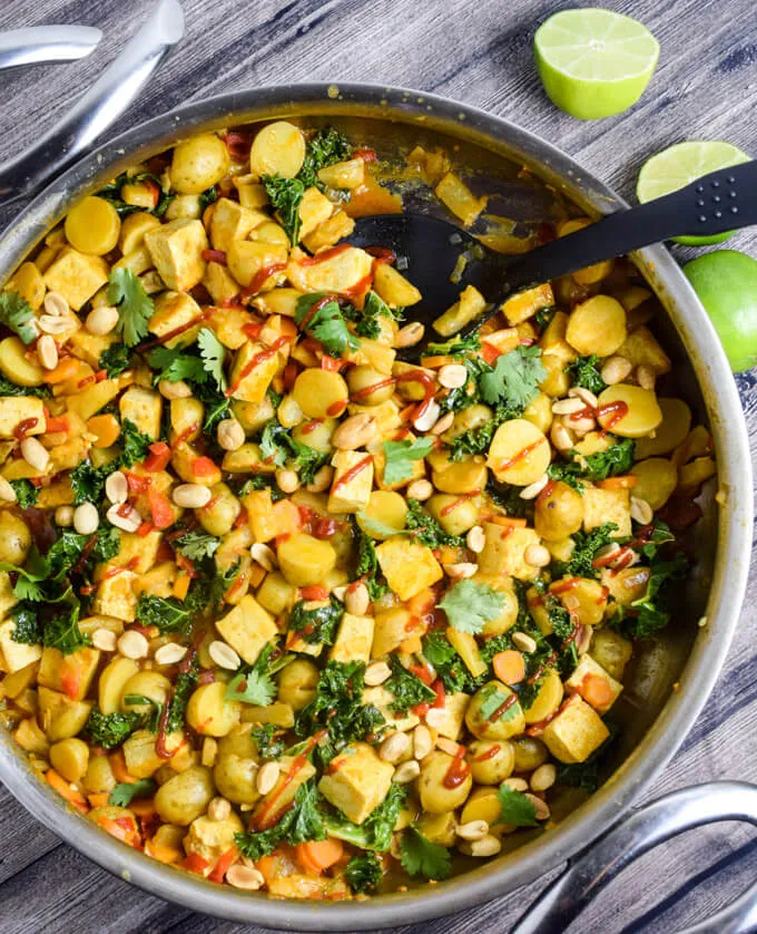 African Pineapple Peanut Stew