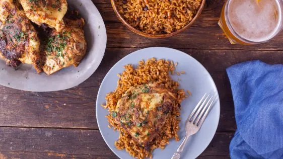 African Style Grilled Peanut Butter Chicken