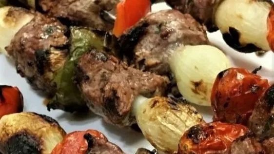 African-Style Shish Kebab