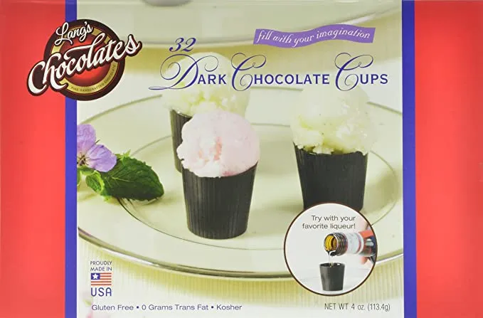 After Dinner Liqueur Chocolate Cups