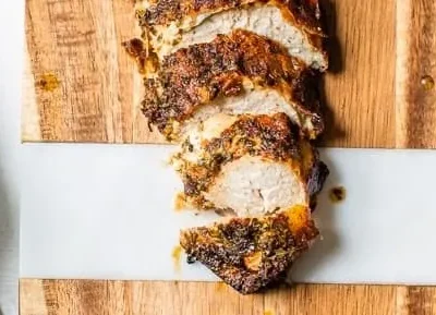 Air Fryer Herbed Buttermilk Roast Chicken Breast