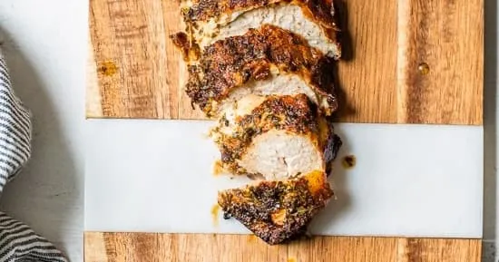 Air Fryer Herbed Buttermilk Roast Chicken Breast