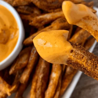 Air Fryer Nacho Fries