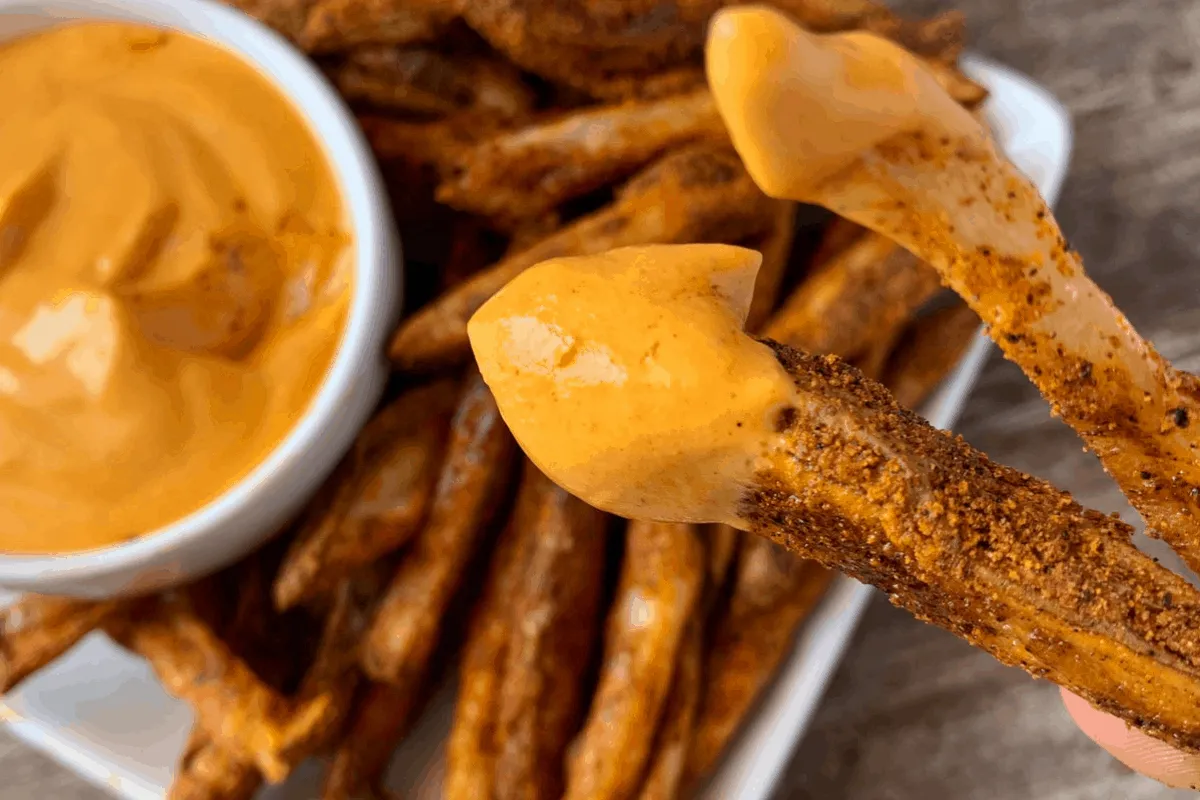 Air Fryer Nacho Fries