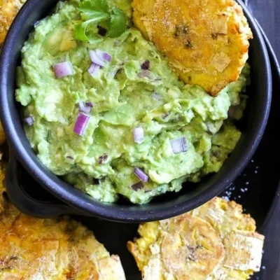 Air Fryer Tostones Twice Air Fried Plantains