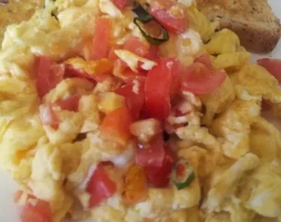 Akoori -Parsi Scrambled Eggs