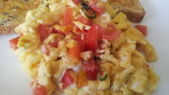 Akoori -Parsi Scrambled Eggs