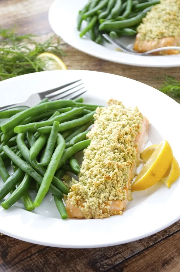 Almond Crusted Salmon