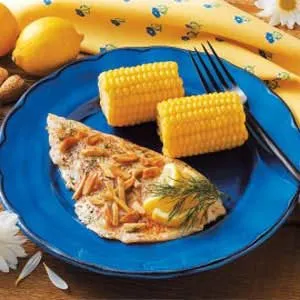 Almond Halibut Fillets You Can Also Use Sole Or