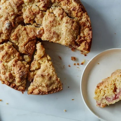 Almond-Infused Strawberry Coffee Cake Recipe