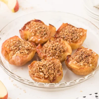 Almost Instant Baked Apple