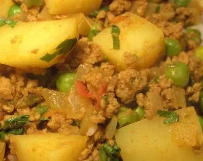 Aloo Keema Potato And Mince Curry