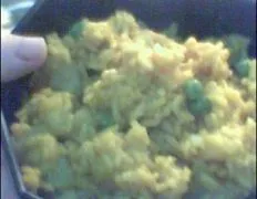 Aloo Matar Ka Pulao Indian Rice With