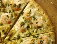 Alouette Scampi Pizza