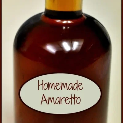 Amaretto Almond Liqueur Homemade