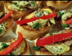 Amazing Artichoke Toasts