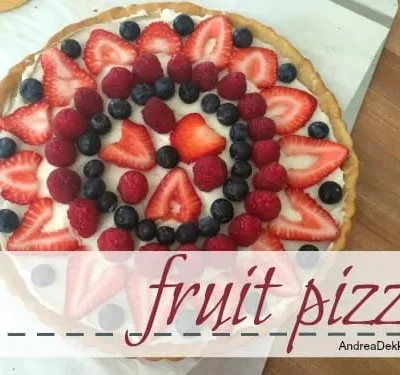 Andreas Fruit Pizza