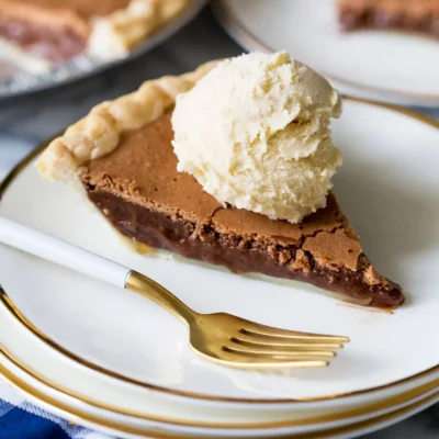 Angus Barns Chocolate Chess Pie