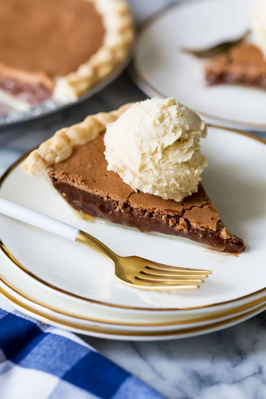 Angus Barns Chocolate Chess Pie