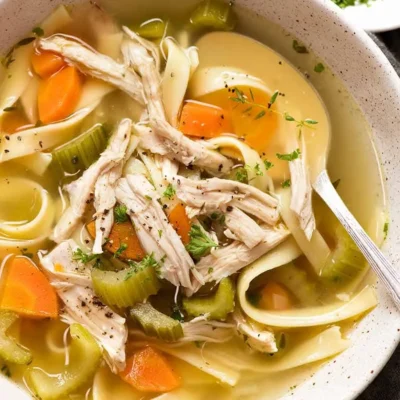 Another Chicken Noodle Soup From Scratch