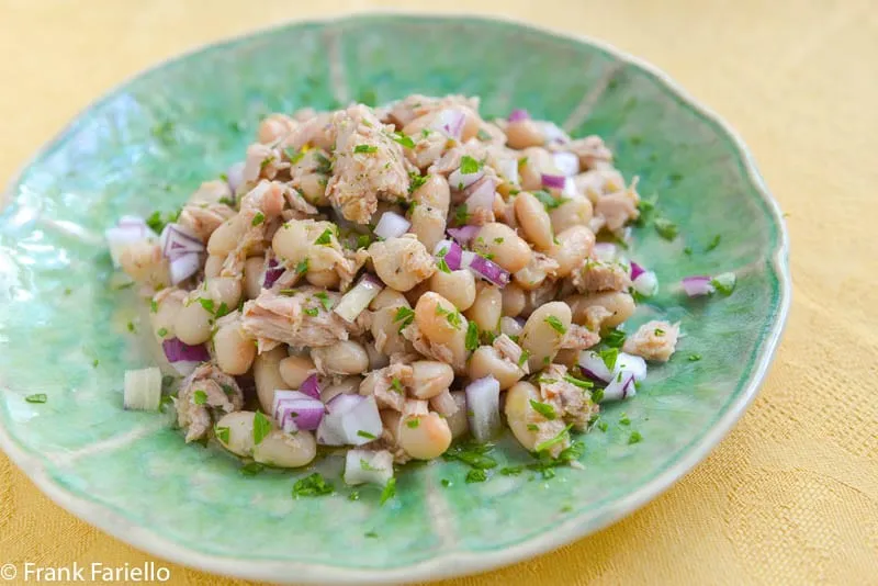 Antipasto Style White Bean Salad