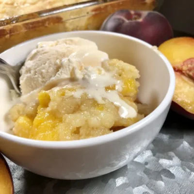 Any Fruit Cobbler In A Hurry